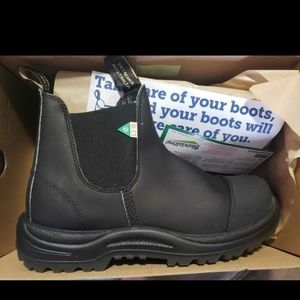 New Black Steeltoe Blundstone